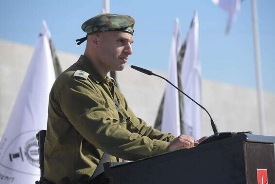 סא"ל יניב מלכה // צילום: דובר צה"ל